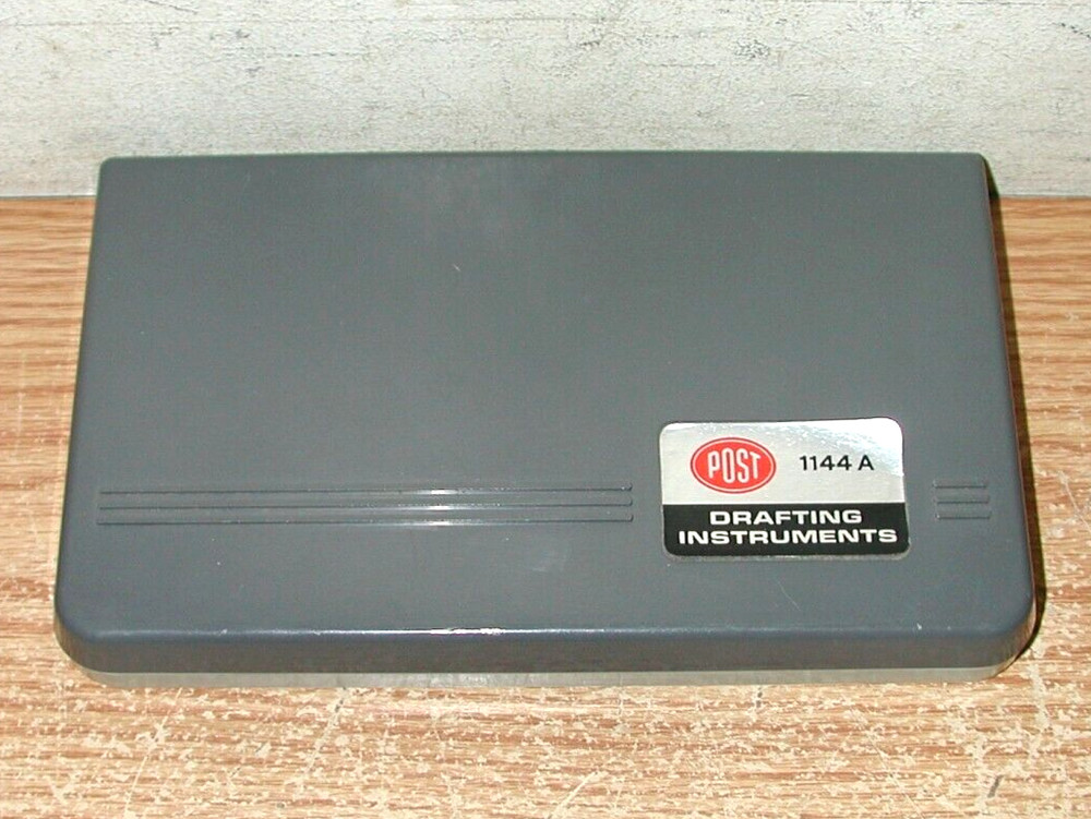 VNTAGE DRAFTING TOOLS: ALVIN TECHGRAPH COMET, POST 1144A SET, BRUNING SLIDE RULE