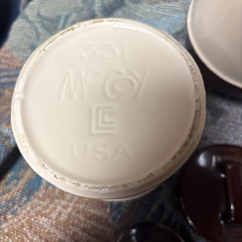 McCoy Vintage Pottery Brown