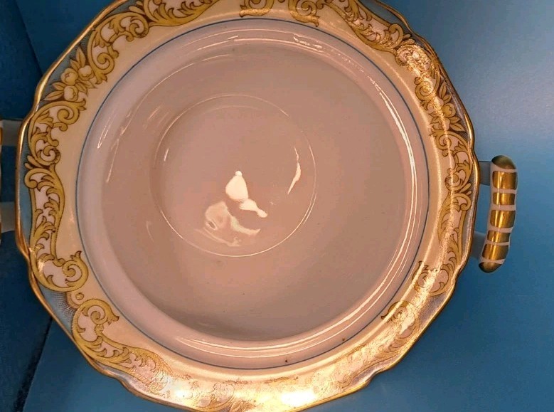 Noritake Glenlea Pattern Lidded Sugar Bowl Discontinued Pattern