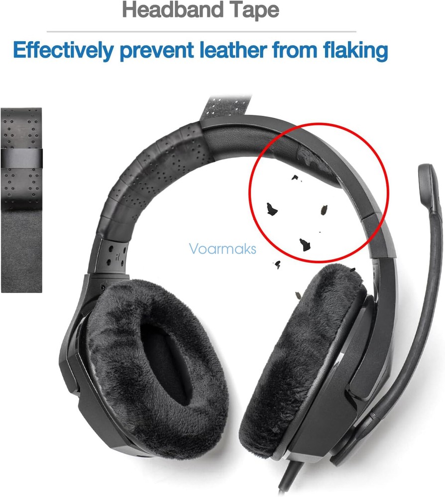 Headphone Headband Cover Cushion for HyperX: Cloud 2,Cloud II,Cloud Stinger Core