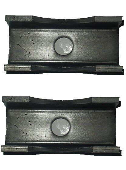 2- Trailer axle spring perch/seat for 2.3/8" 3500# Round axel tube mount Pad