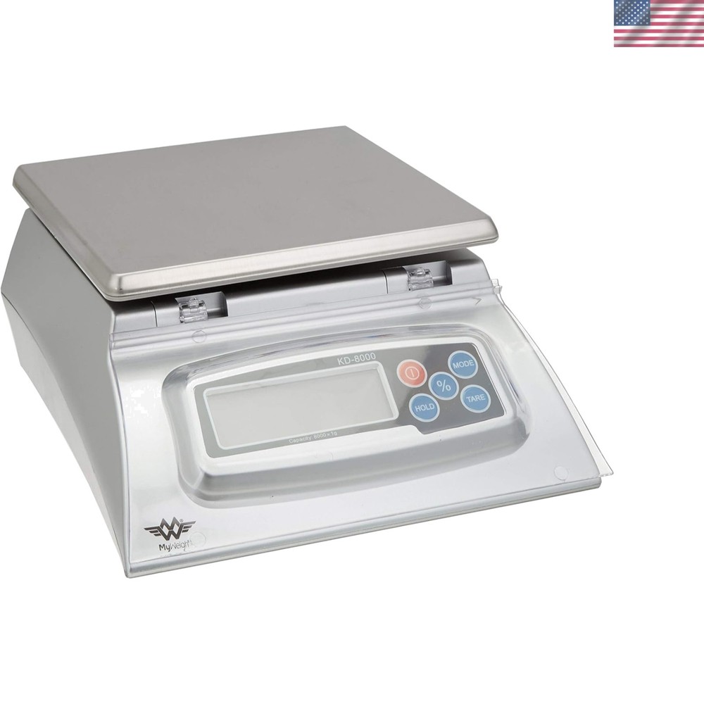 KD8000 Digital Kitchen Scale - Professional Baker's Scale with Protective Cover