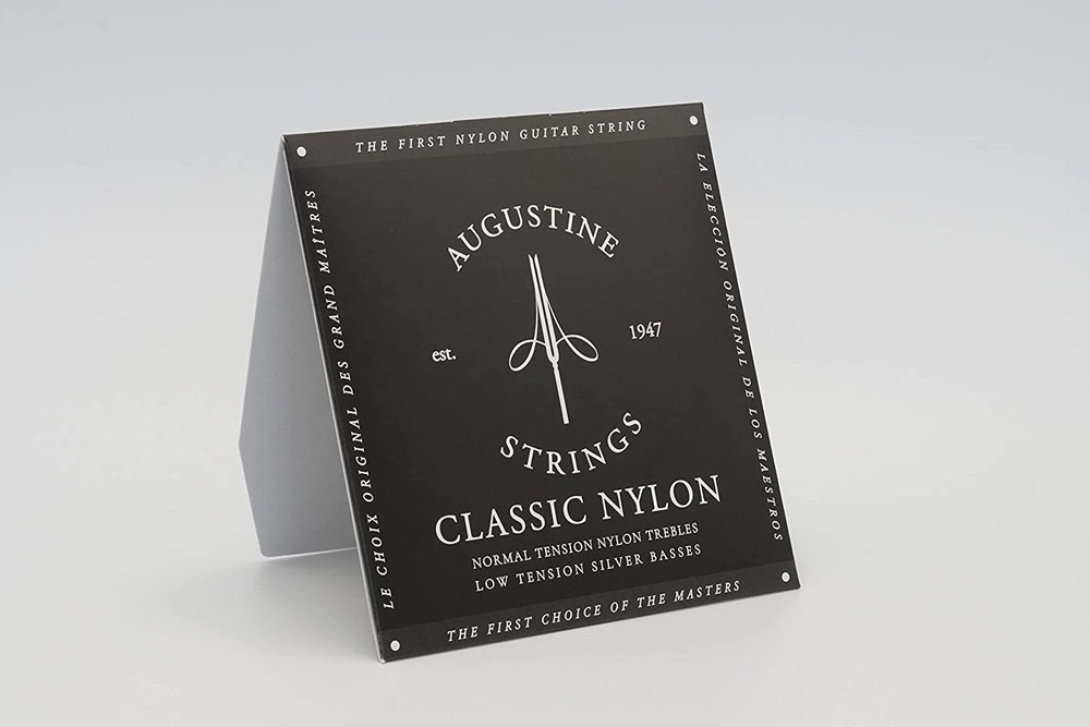 Augustine AUGBLKSET Nylon Classical Guitar Strings, Light (Limited Edition)