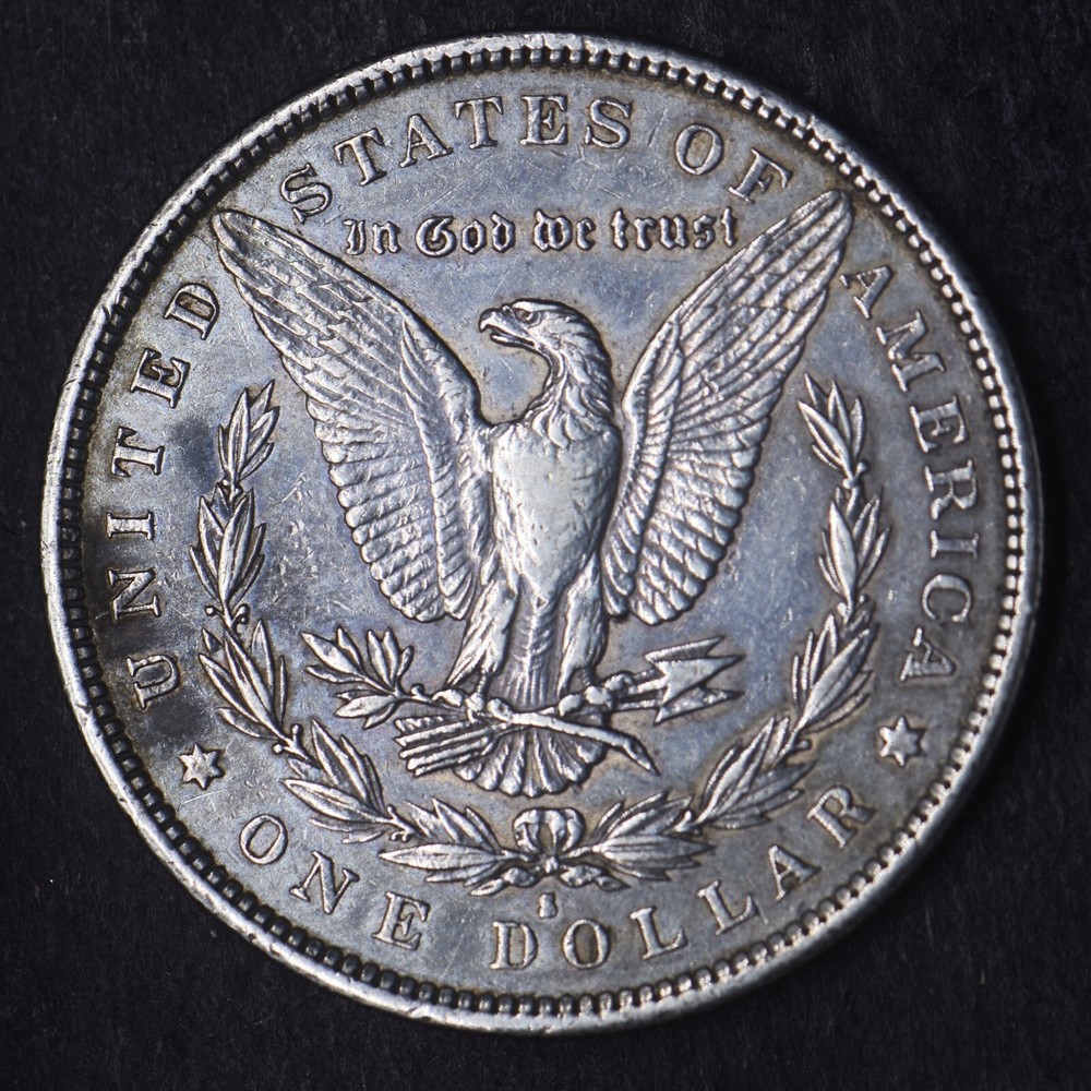 1890-S Morgan Silver Dollar $1 - COINGIANTS -