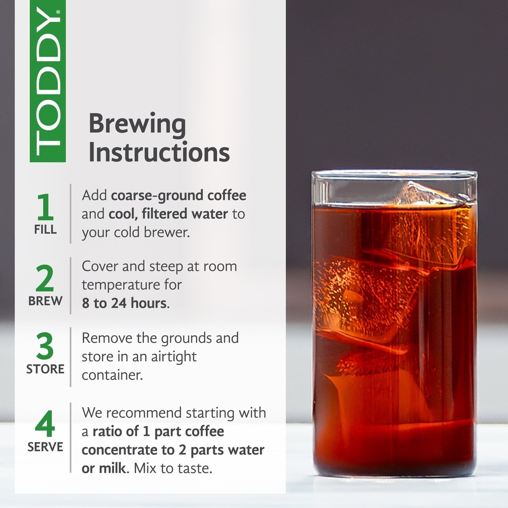 Toddy Essential Brewer Cold Brew Coffee Maker