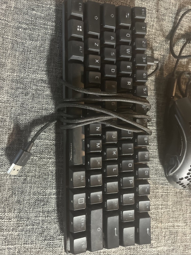 Hyper X Mini Keyboard And Glorious Model O Mouse Set Pc Gaming Desktop