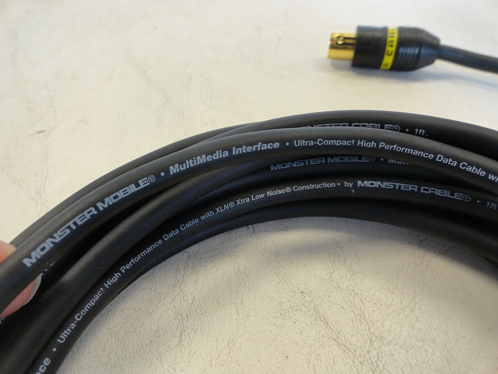 MONSTER MULTIMEDIA INTERFACE DATA CABLE 16-1/2'