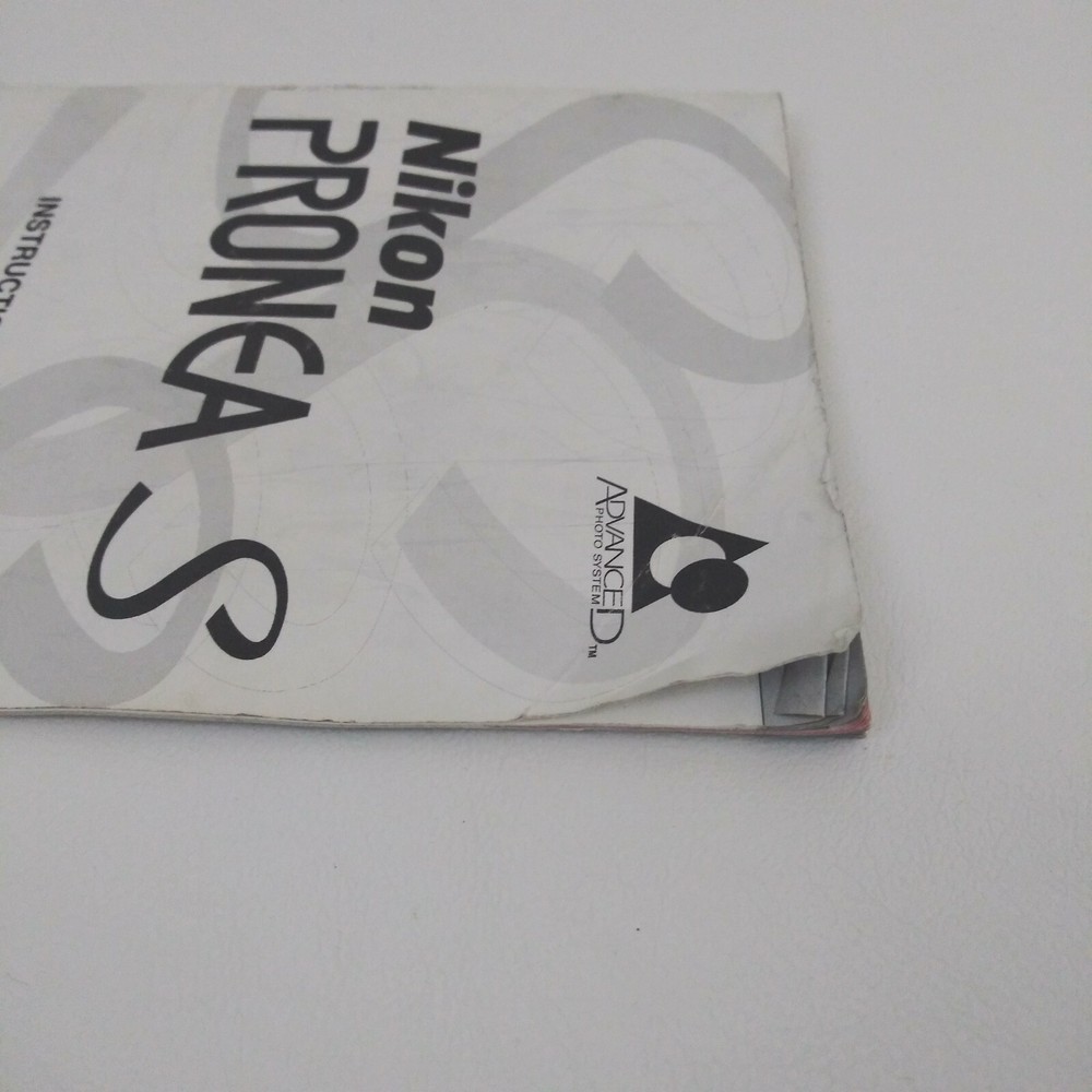 Nikon Pronea S Instruction Manual