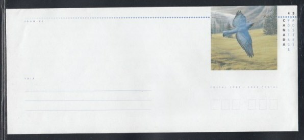 CANADA Mountain Bluebird POSTAL STATIONERY