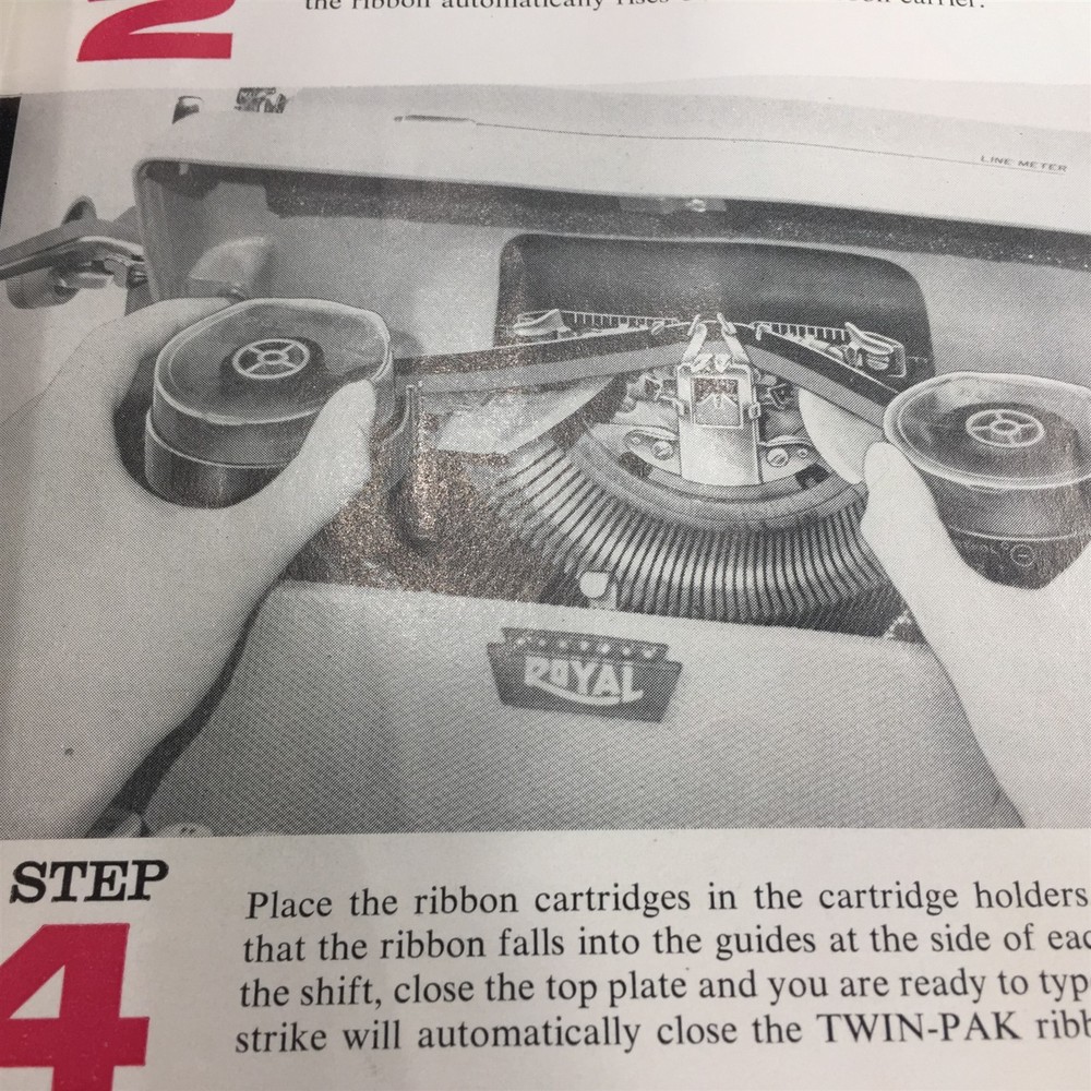 Vintage Royal Model FP Instruction Manual