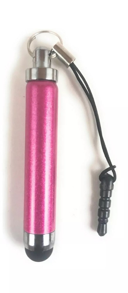 Pink Keychain Universal Touchscreen Stylus