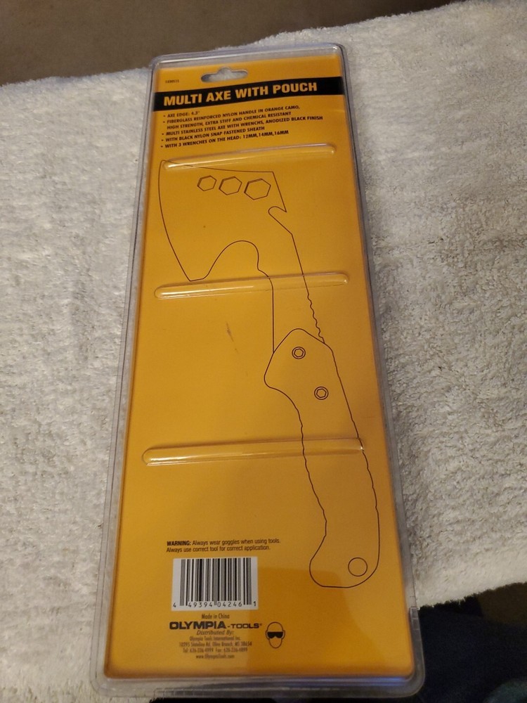 Olympia Tools Axe With Pouch
