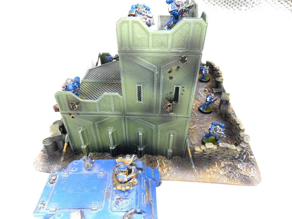 WARGAMING TERRAIN PAINTED