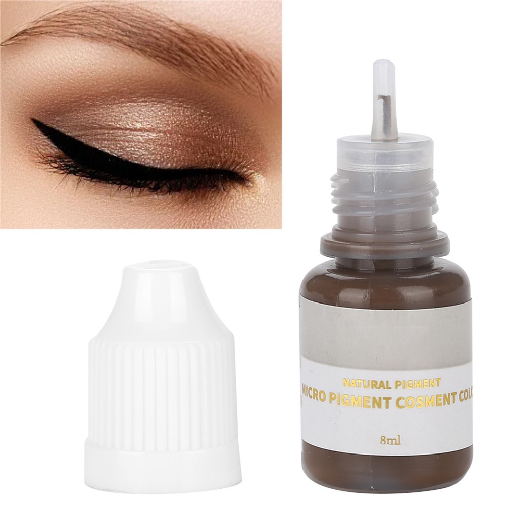 Brown&Coffee (Eyebrow)Microblading Pigment Ink Semi Permanent Eyebrow Lips WT