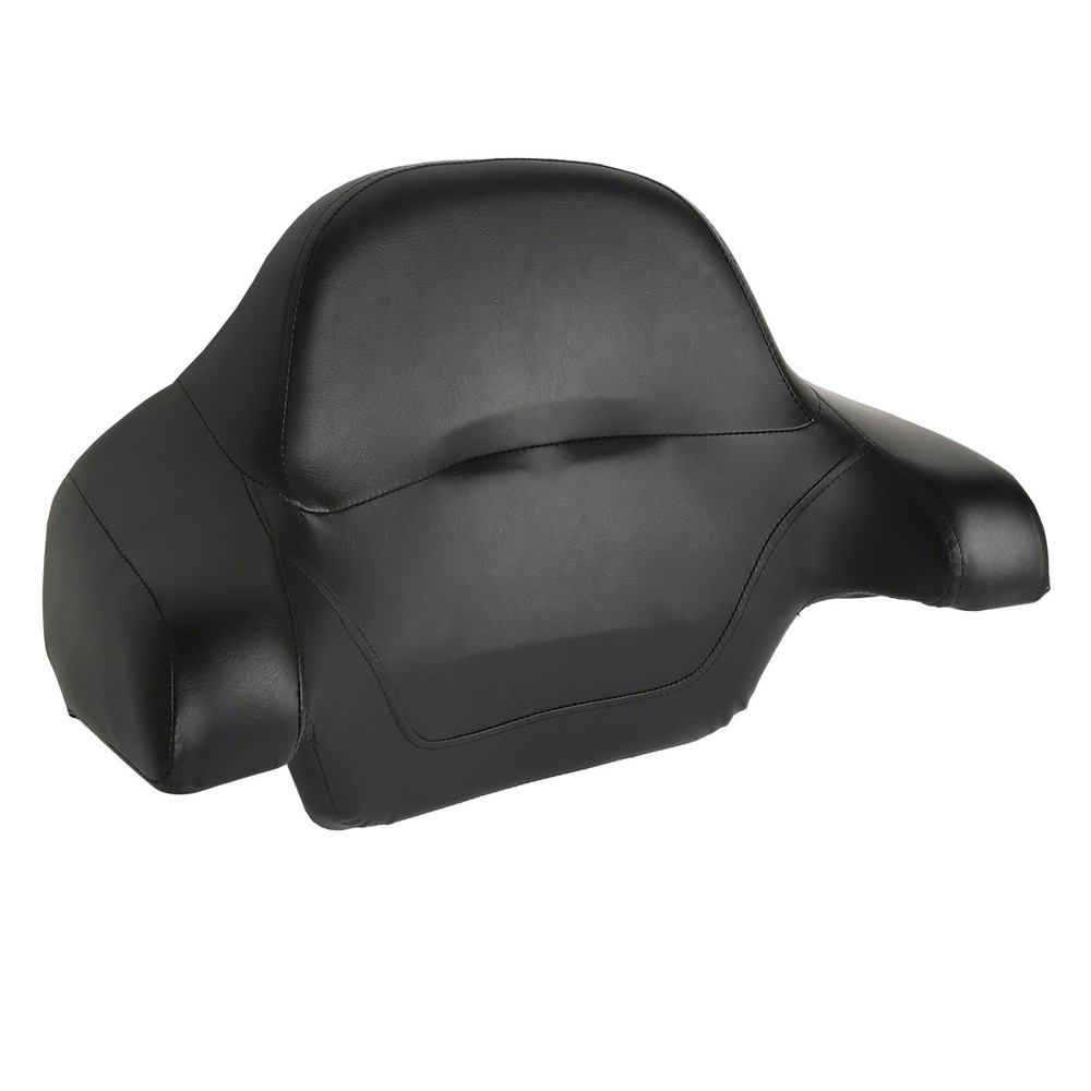 Matte Chopped Trunk Backrest Rack Docking Fit For Harley Electra Glide 14+