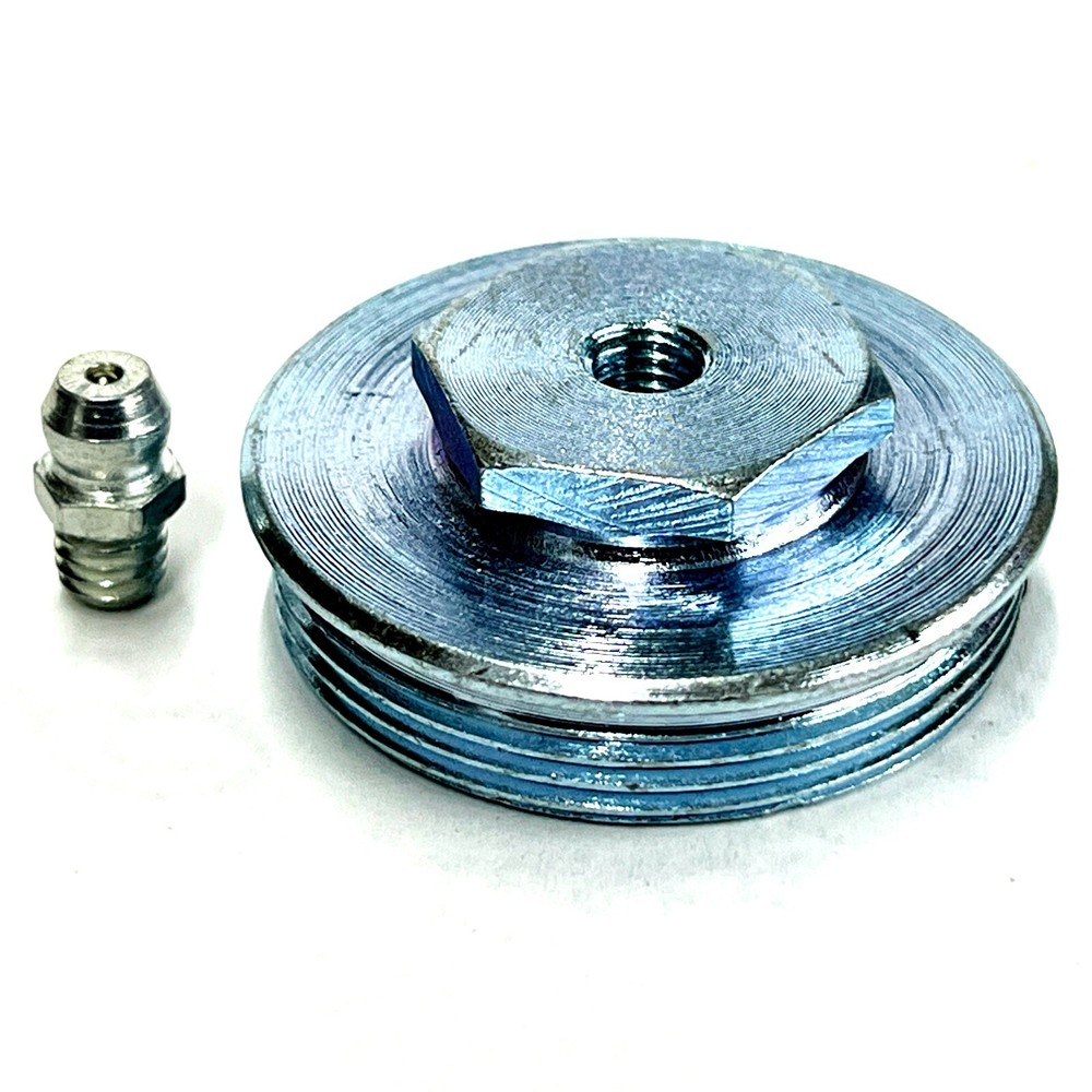 1-1/2'' Diameter Greasing Cap Threaded With Zerk Fitting