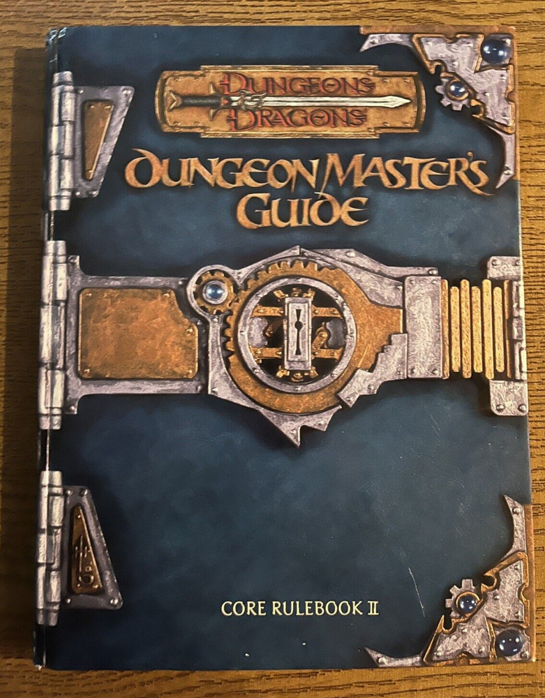 Dungeon Master Guide Core Rule Book 2 First Printing Sept 2000