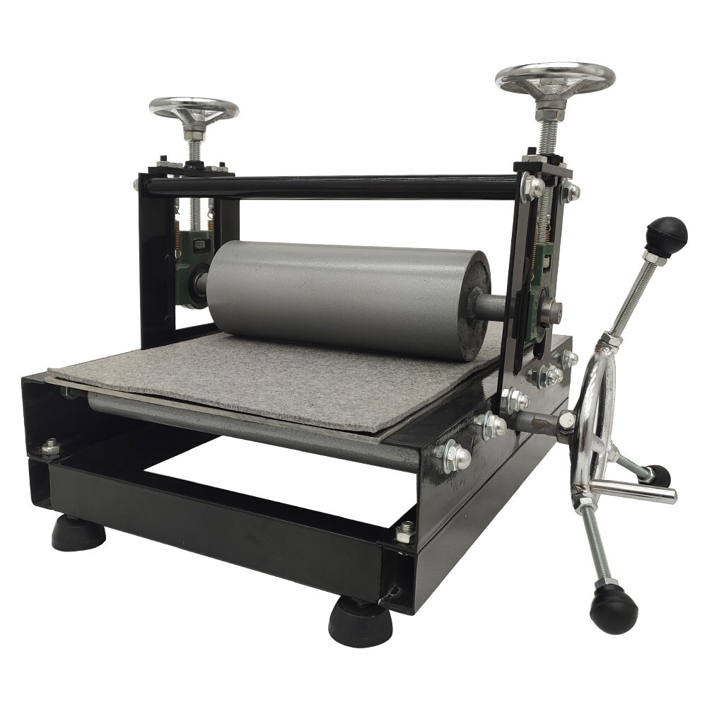 Manual Slab Roller for Printmaking Machine Relief Plate Make Heavy Duty