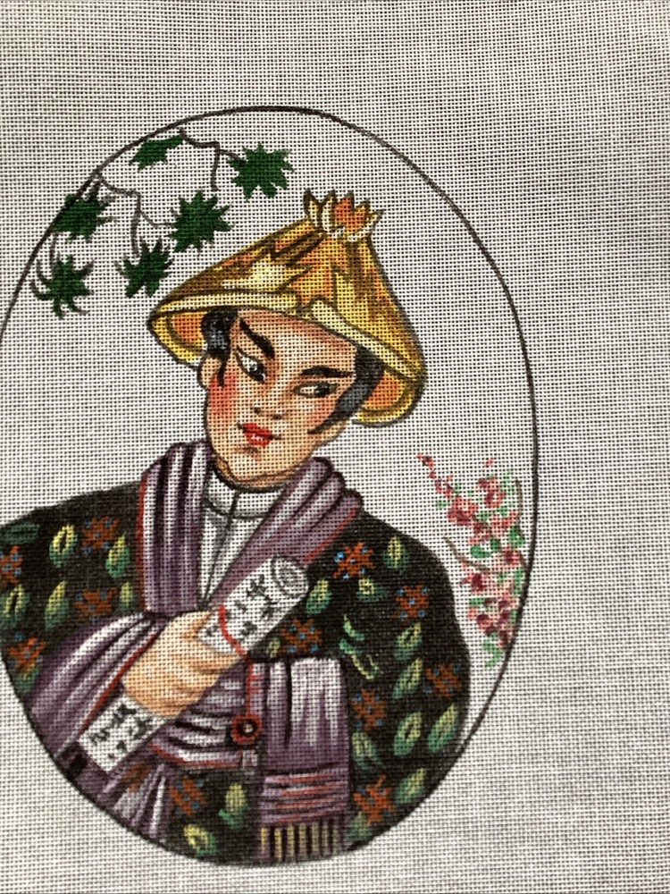 Vintage Needlepoint Canvas