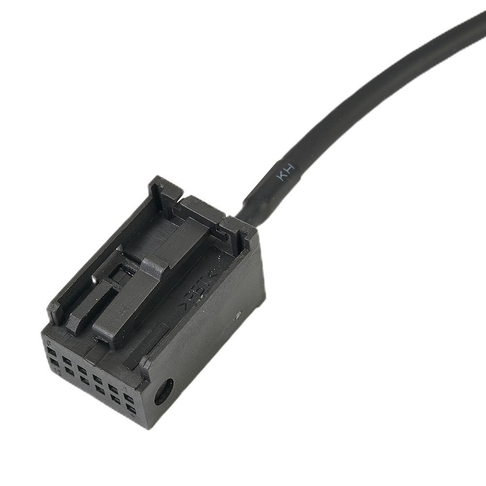 AUX USB Interface Panel Cable Adapter And Socket Black Car Aux Usb Port For