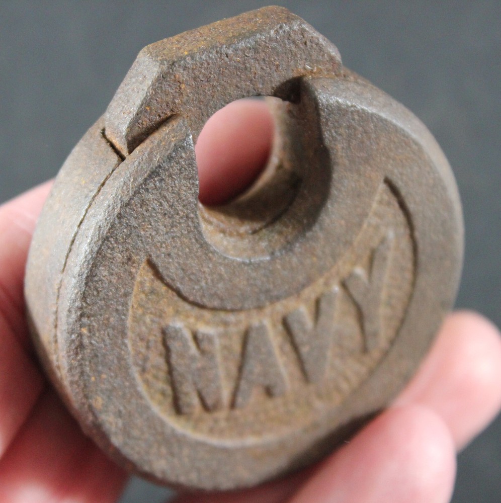 US World Army I NAVY American Expeditionary Force AEF Padlock