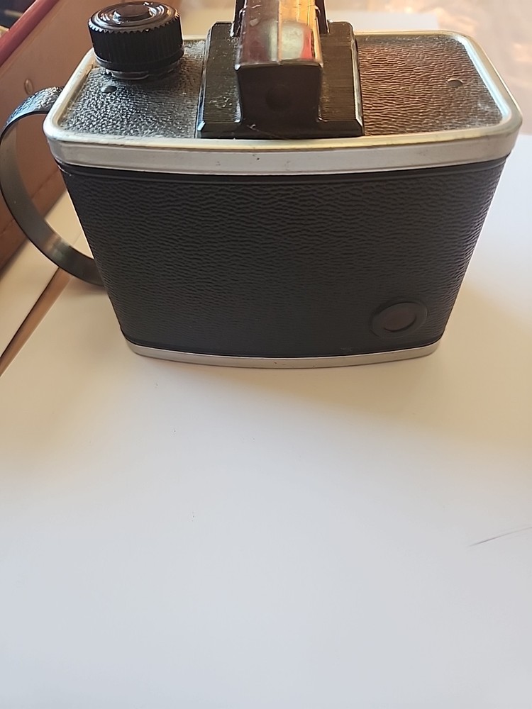Vintage 1950's Ansco Readyflash 620 Camera And Case (Untested)
