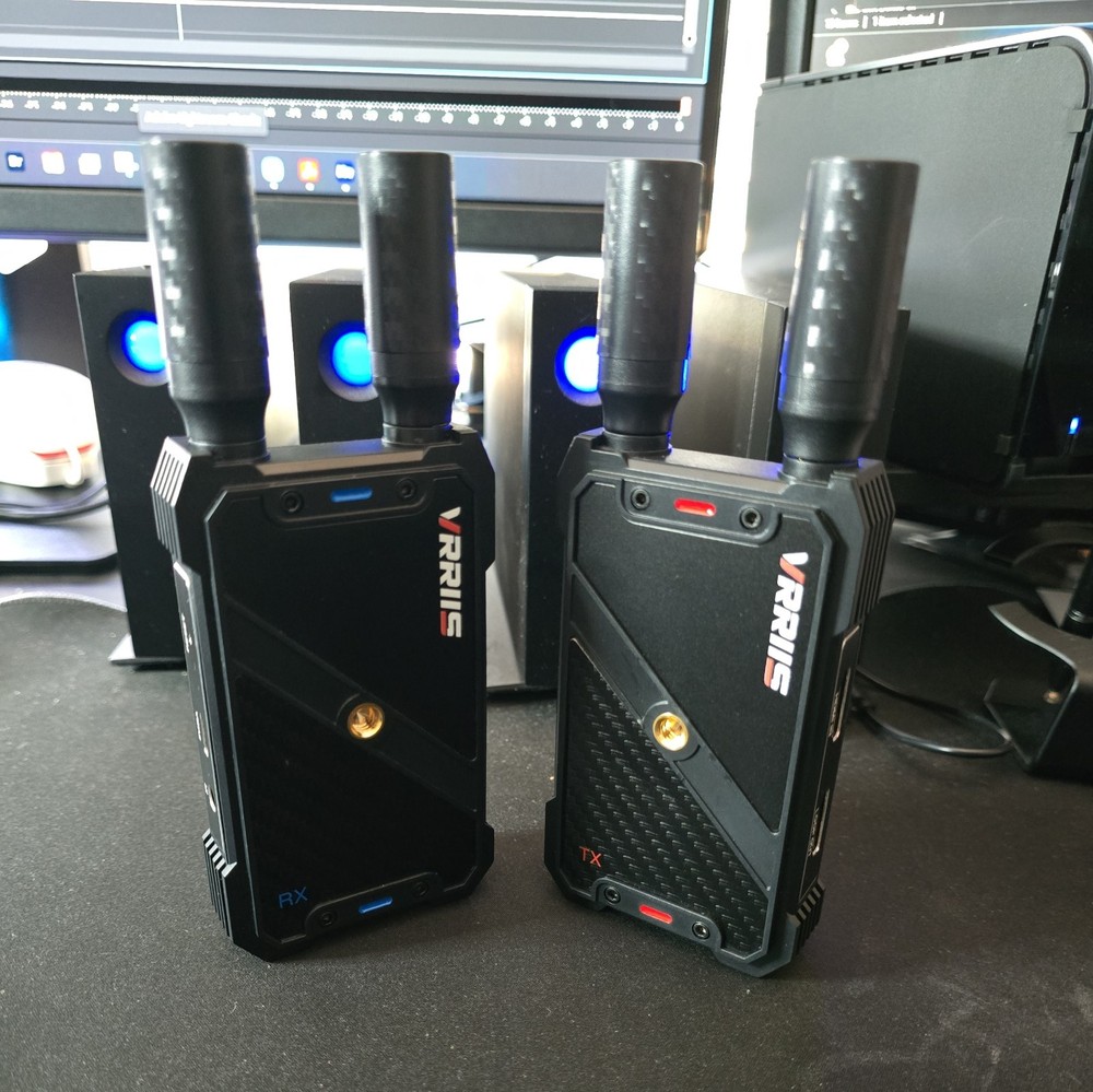 400m Wireless HDMI Video Transmitter 3 Receiver Extender Support Batt. / Camera