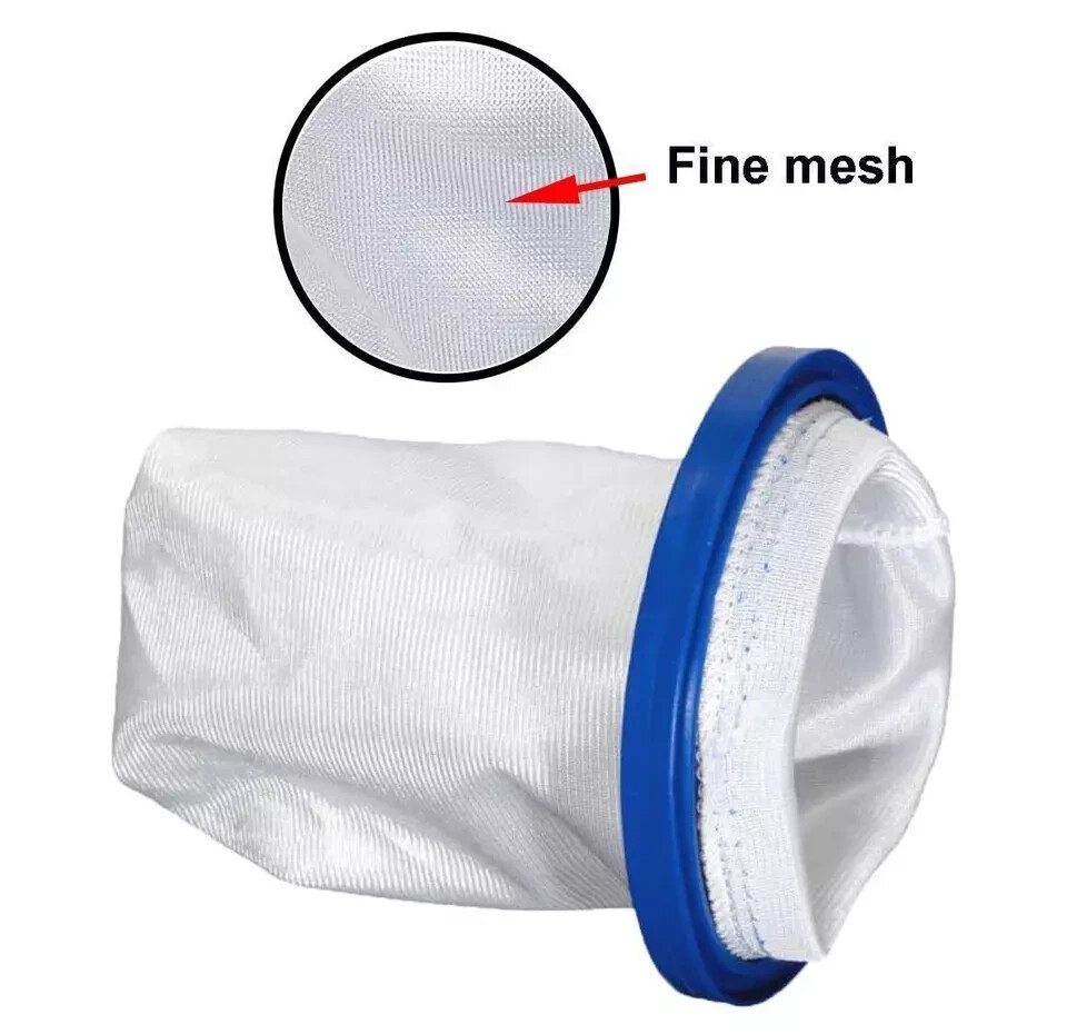 Handheld Pool Vacuum Cleaner Sand & Silt Filter Bag - Compatible with Pool