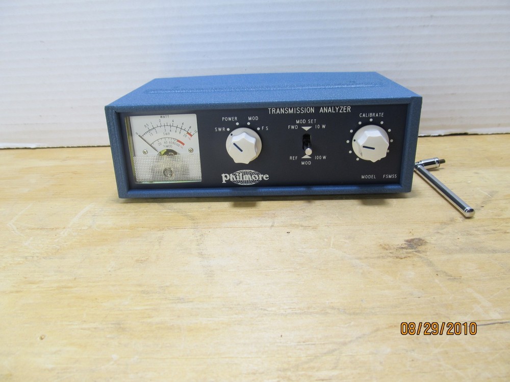 NOS PHILMORE FSM 755 TRANSMITTER tested