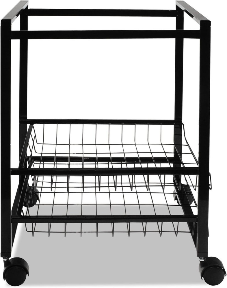 ADVANTUS Mobile File Cart, Black