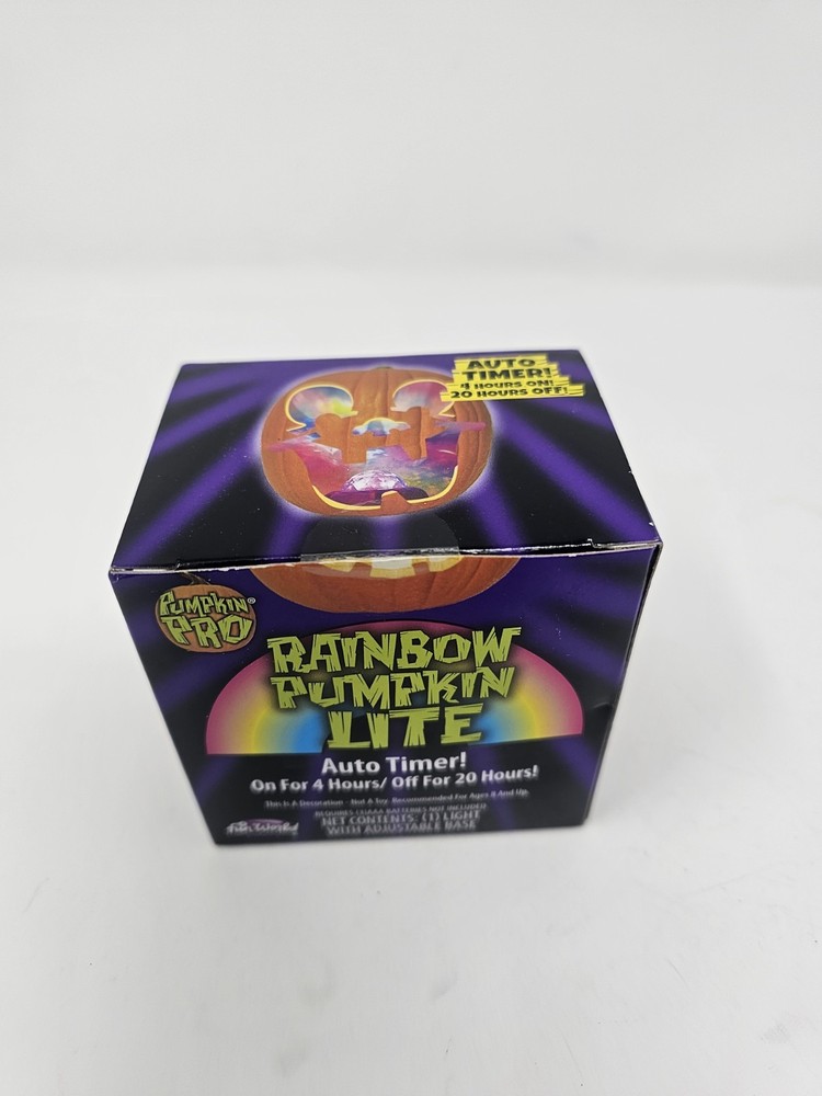 Fun World Pumpkin Pro Rainbow Pumpkin Lite Auto Timer NOS
