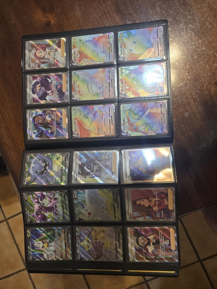 Complete Pokémon Vivid Voltage Master Set! In Folder Binder, Sword And Shield