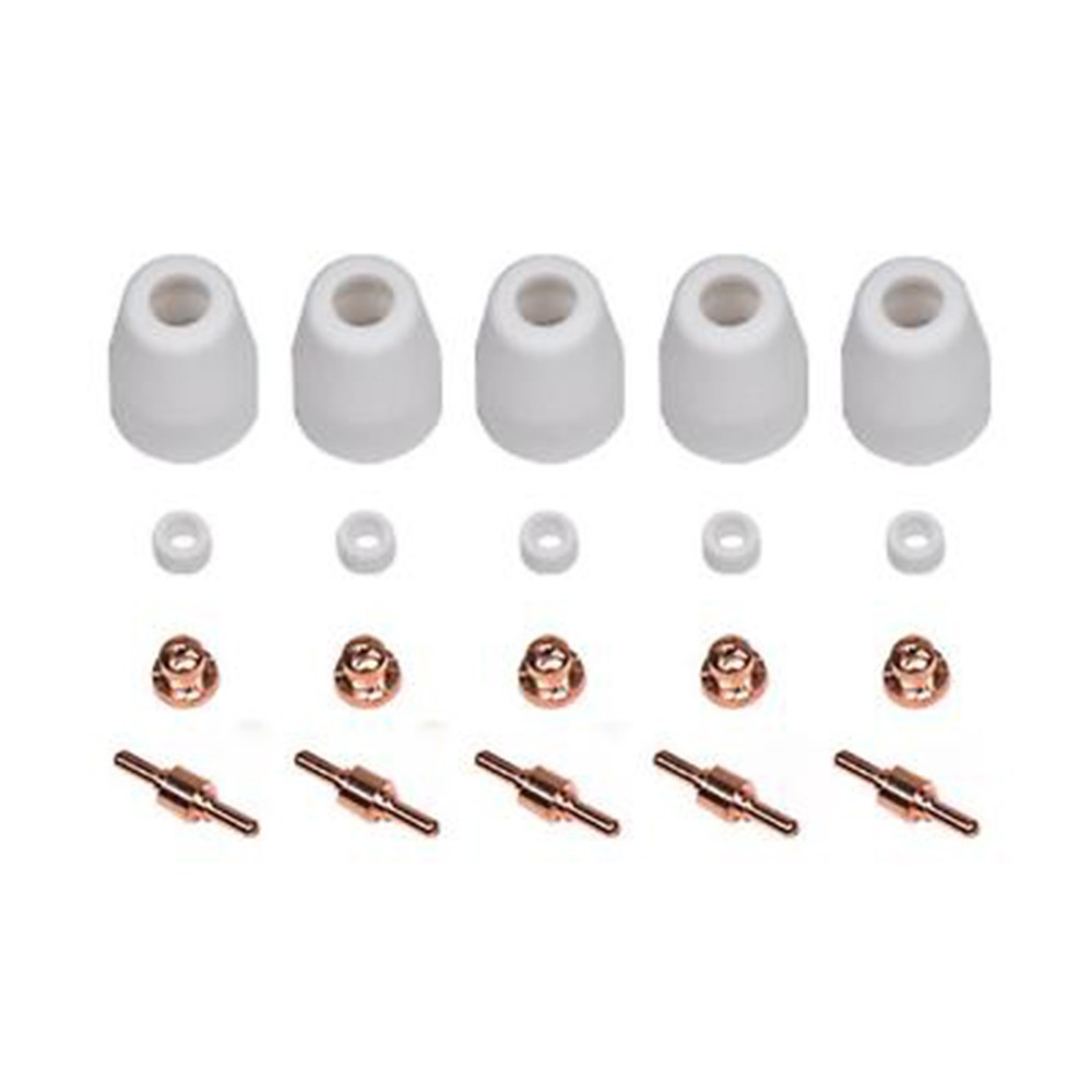PT31 Plasma Kit Electrode Nozzle Torch Maintenance Electrode Replacement
