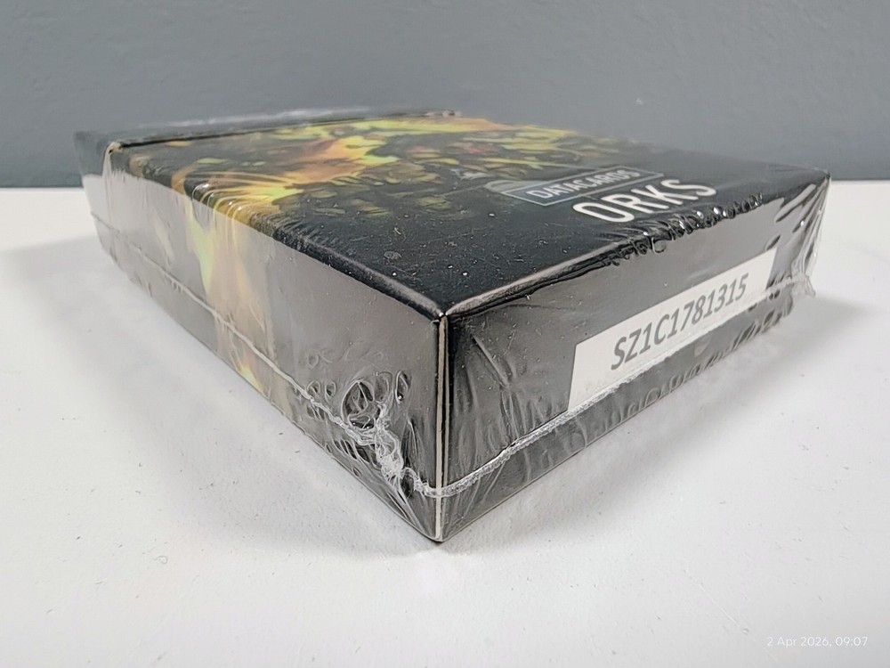 GAMES WORKSHOP Warhammer 40k 9th Ed Orks Datacards BNIB & SEALED
