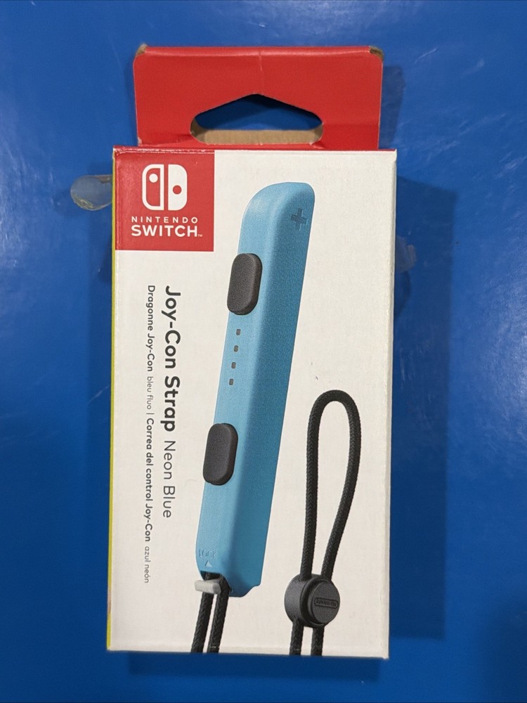 Nintendo Switch Joy-Con Strap - Neon Blue