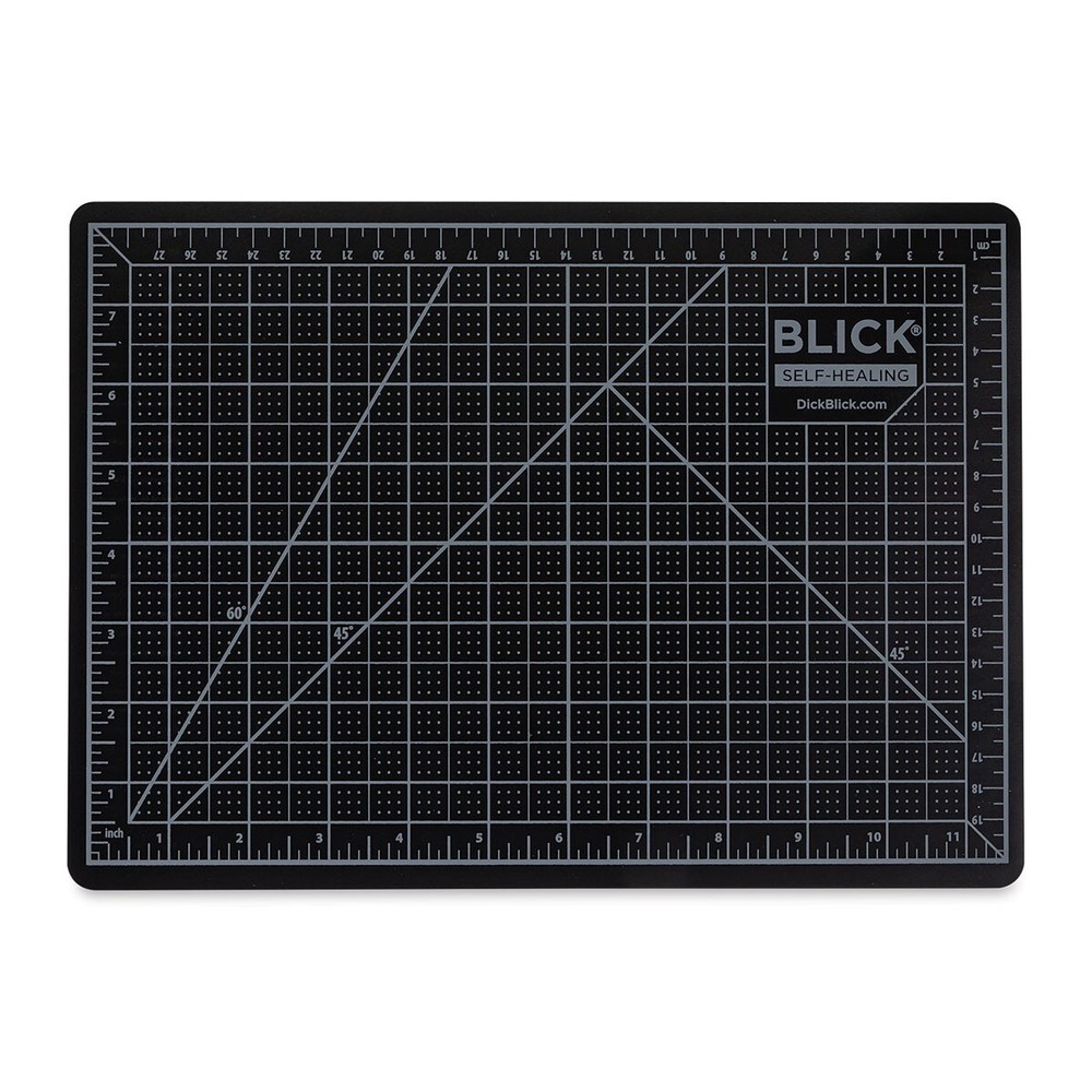 Blick Cutting Mat - Gray/Black, 8.5" x 12"