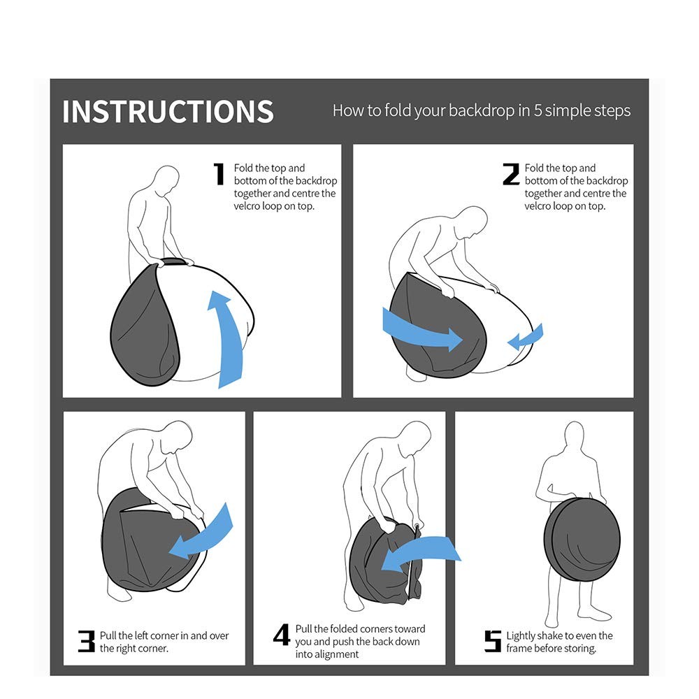 31 x 47 Inch Soft White Foldable Light Diffusion Panel With Carry Bag