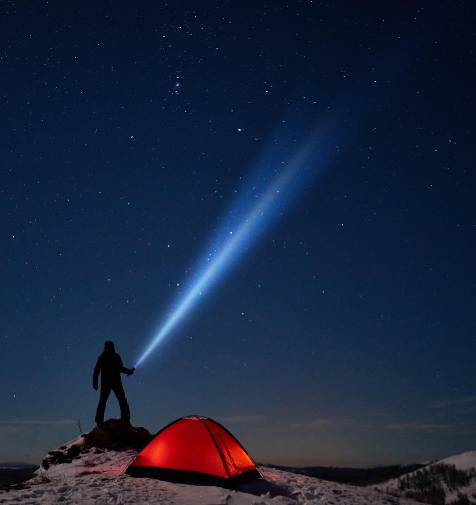 Mini MAG Pro LED Flashlight – 2-Cell AA Compact Flashlight with Adjustable Fo...