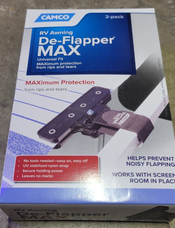 Camco Awning De-Flapper Max - 42251 ( Pack of 2)