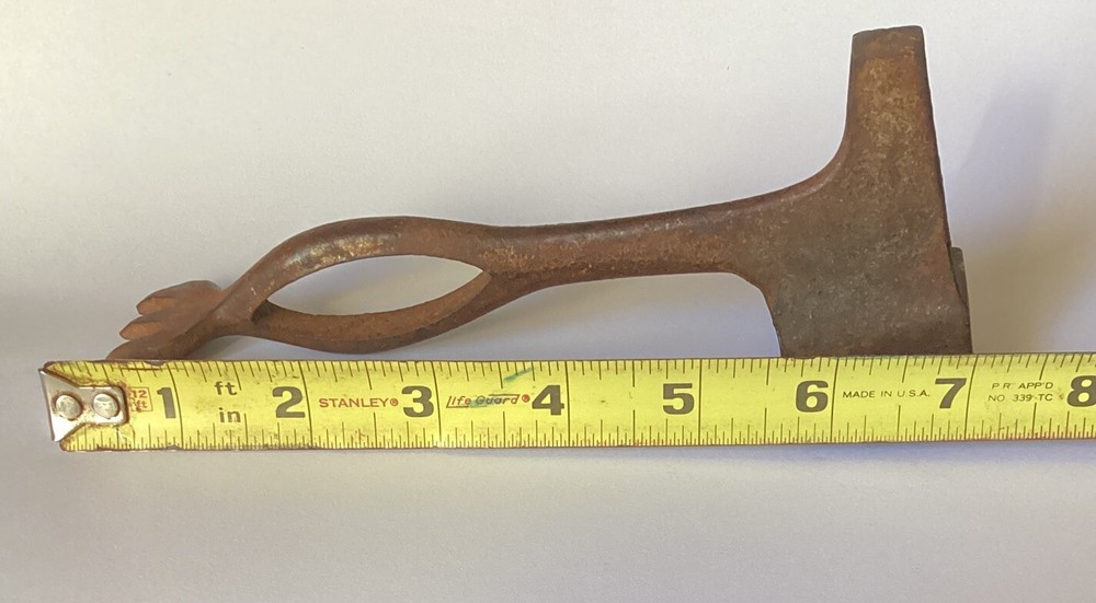 Primitive Solid Metal Meat Tenderizer Tool