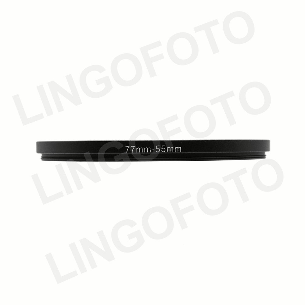 77mm to 55mm Stepping Step Down Ring Camera Lens Filter Adapter Ring 77-55mm