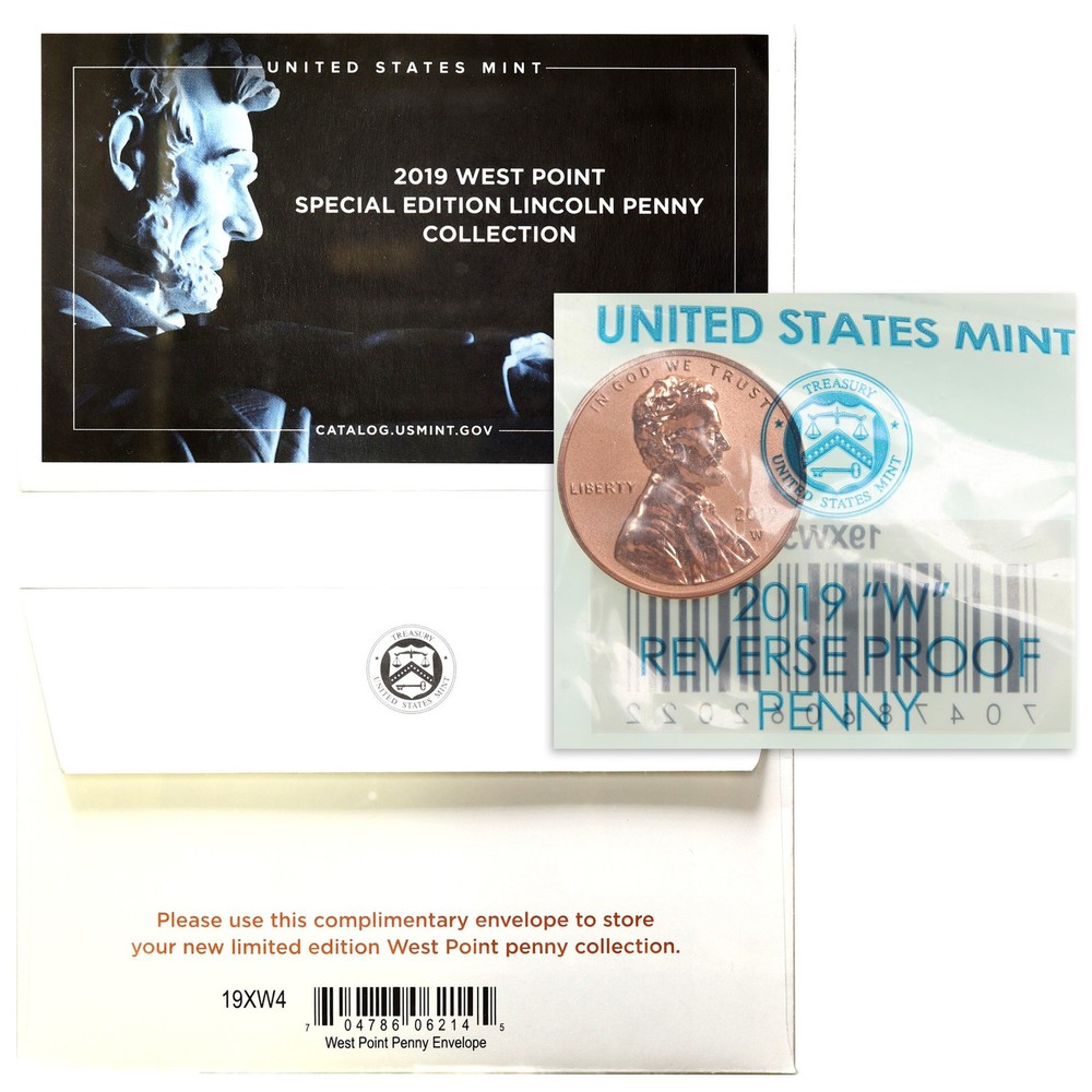 2019 W Lincoln Shield Cent Gem DCam Reverse Proof OGP & COA