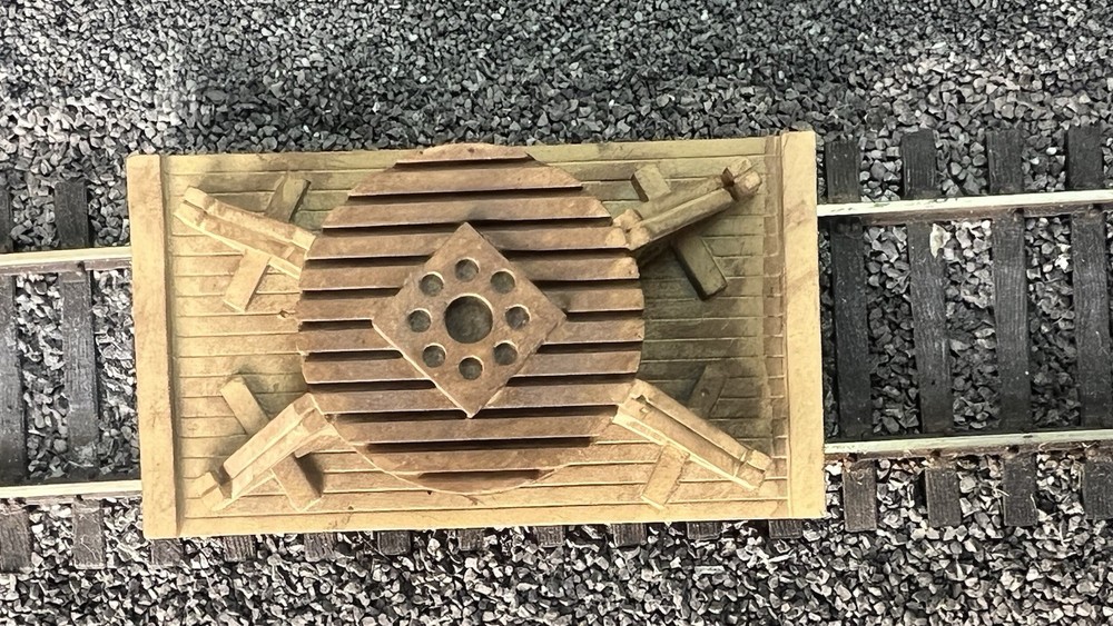 N Scale Cable Drum On Pallet - Car Load (3)