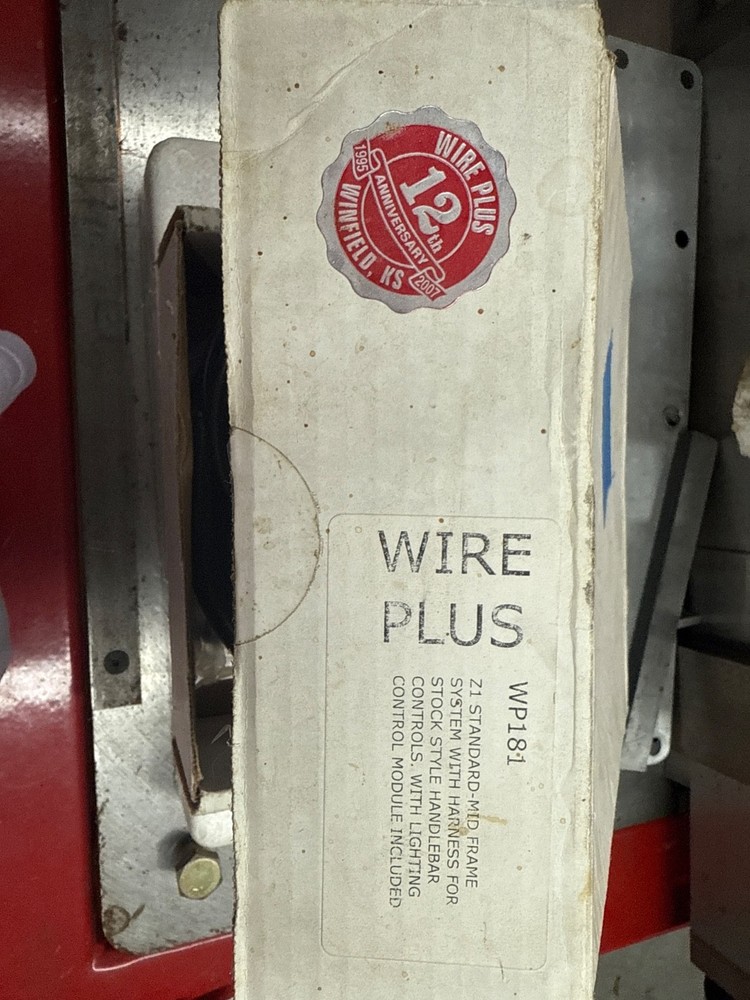 Wire Plus, mid frame system with harness for stock style handlebar controls.