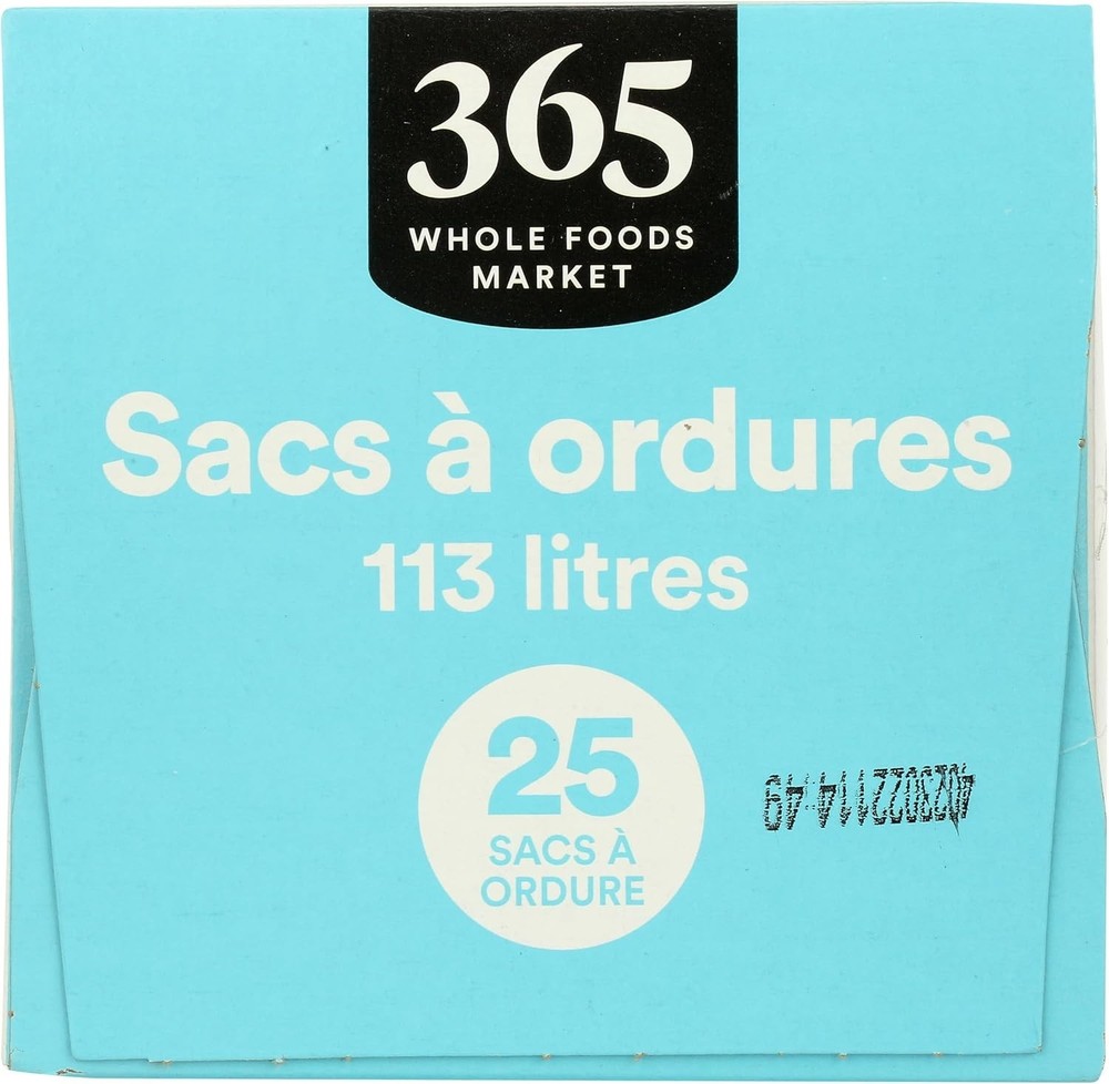 25 Count Flextra 30 Gallon Drawstring Trash Bags - Reliable & Durable Solution