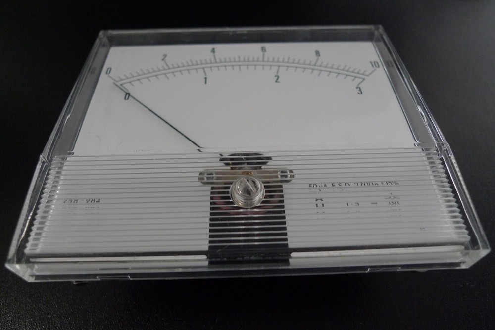 Meter Panel Voltmeter Radio Spares 258-984