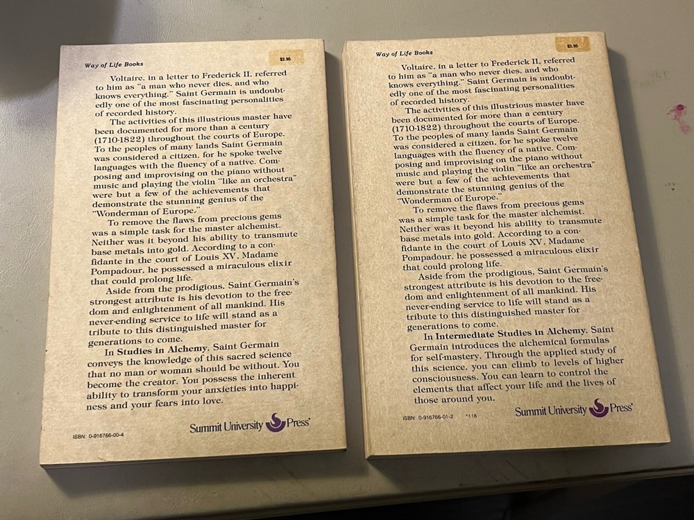 2 Intermediate And Studies In Alchemy Saint Germain