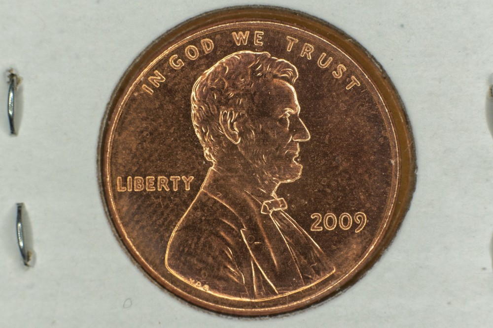 2009 Lincoln Penny Cent - Formative Years EXTRA FINGER ERROR!