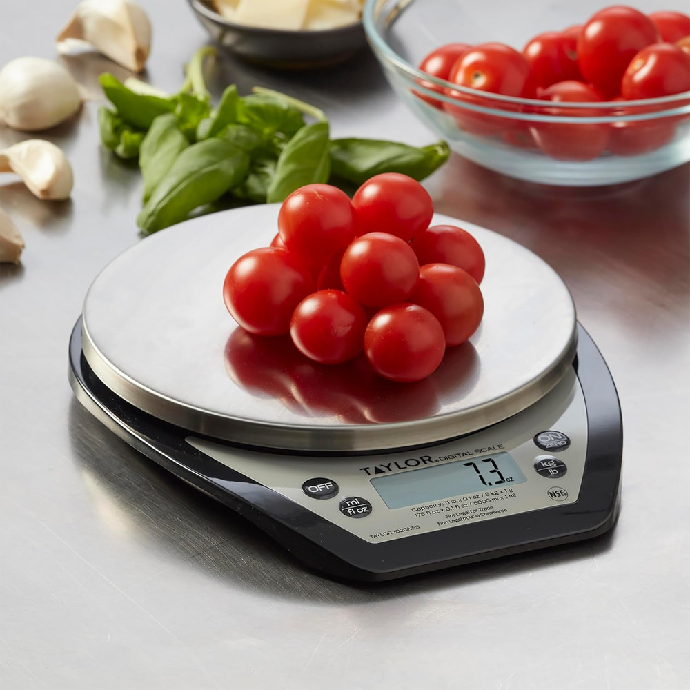 1020NFS Compact Digital Scale, Multi-Functional Food Scale for Precise Weight Me