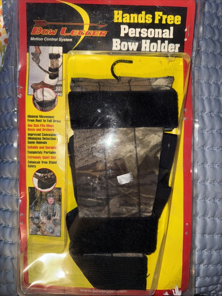 Bow Legger Hands Free Personal Bow Holder Nip Motion Control System